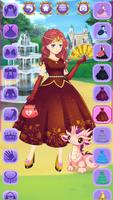एनीमे राजकुमारी ड्रेस अप गेम्स पोस्टर