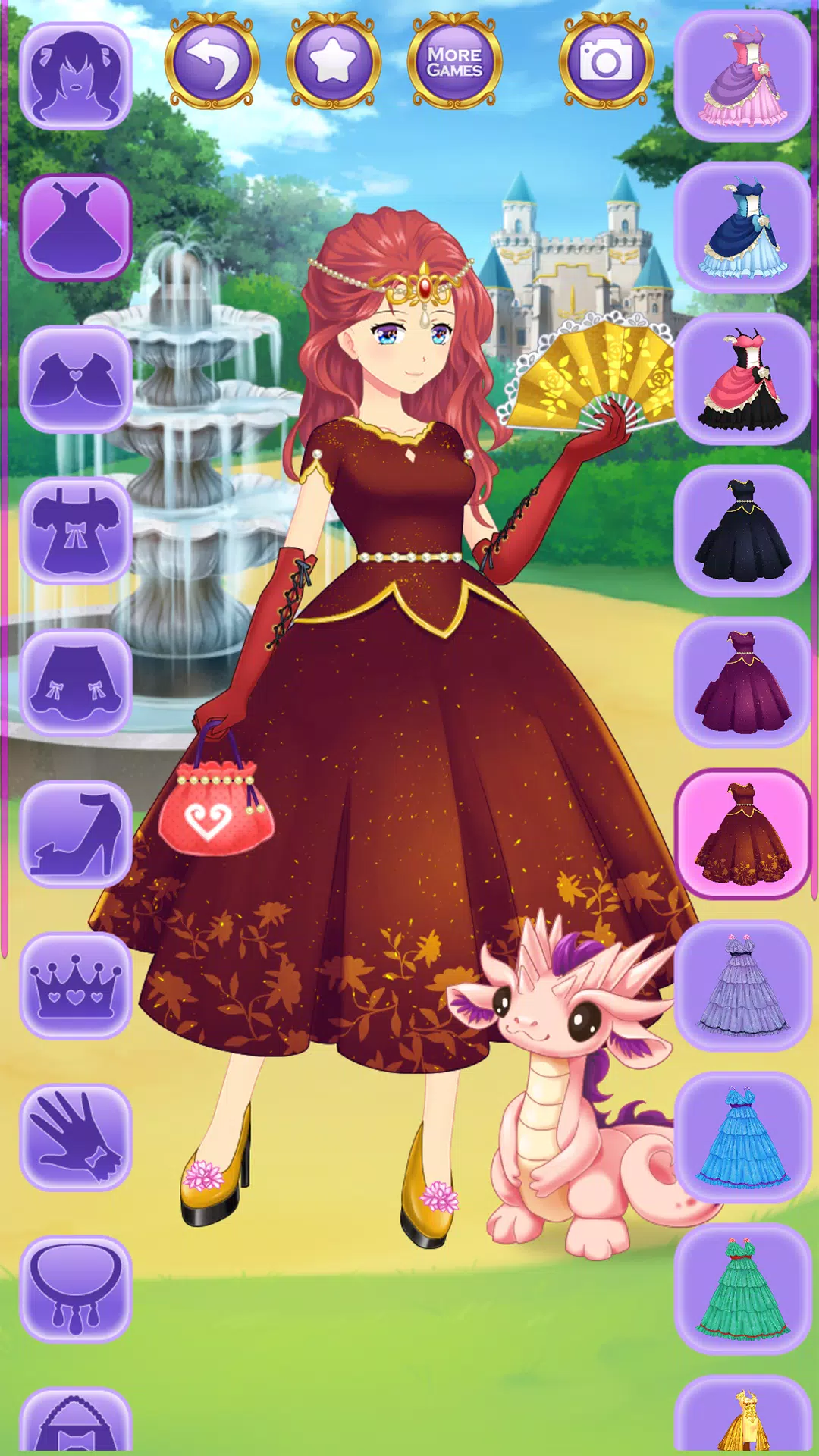 Jogo de vestir e maquiagem para princesa - Download do APK para Android