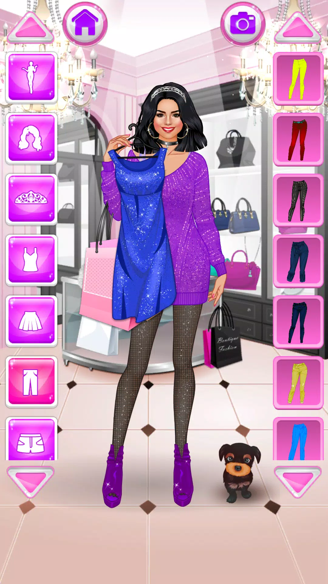 Jogo de Vestir Para Meninas Android Jogos APK (com.FashionGirlDressUpGame)  por Cuteness Inc. - Faça o download para o seu celular a partir de PHONEKY