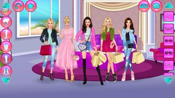 Poster Moda Ragazze Giochi da Vestire