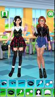 フレンズファッション女の子ゲーム：ドレスアップ人気の学生 スクリーンショット 1