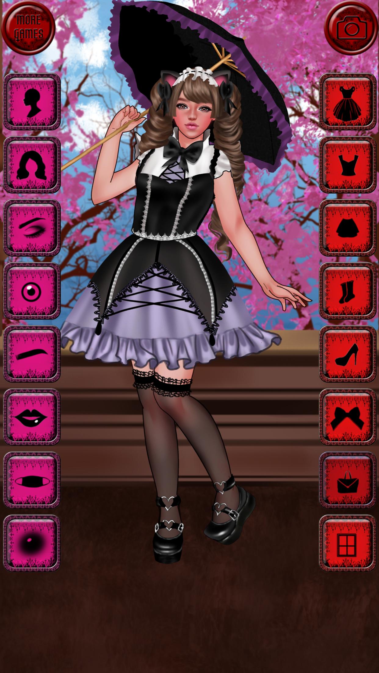 Gothic Lolita Fashion For Android Apk Download - gothic roblox outfit