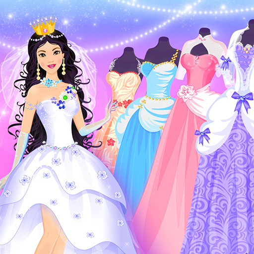 打扮公主婚禮遊戲：裝扮和髮型遊戲 — 時尚女生婚禮設計師
