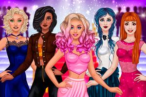 Model Makeover: Dress Up Games پوسٹر