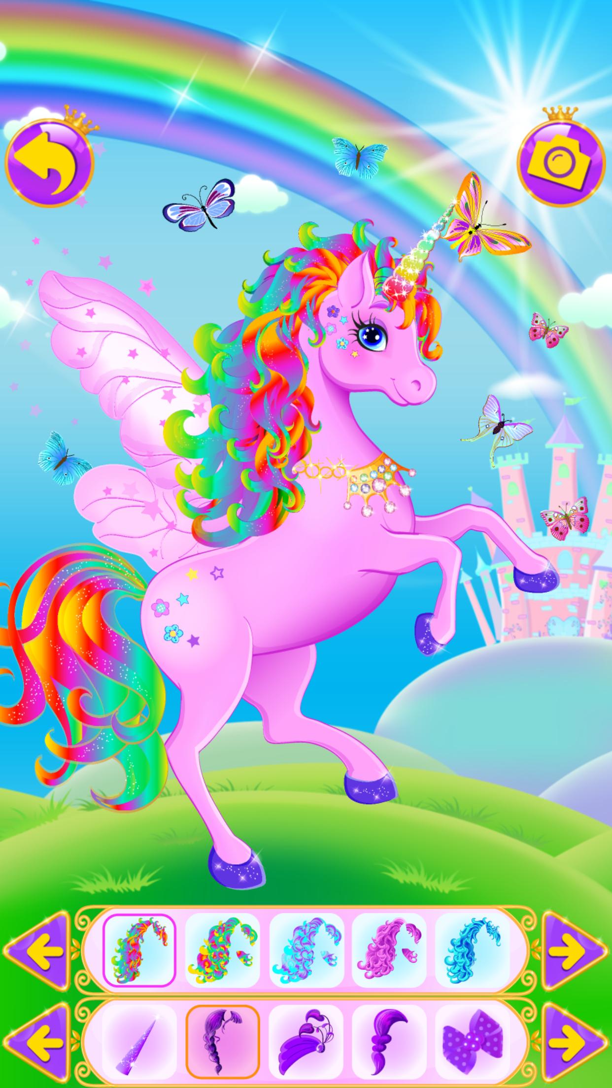 Descarga de APK de Juego de Unicornio para Niñas para Android Descarga de APK de Juego de Unicornio para Niñas para Android