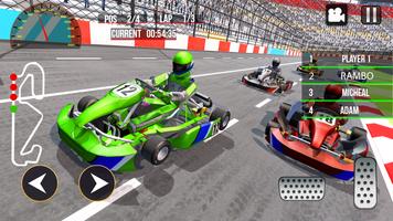 Go Kart Juegos de carreras Car captura de pantalla 1