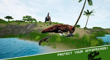 Poster Carnotaurus Simulator dinosaur