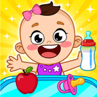 Baby Care, dress up kids Games أيقونة