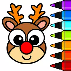 Coloring Book Games for Kids Icon