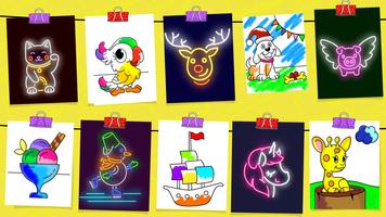 Coloring Book Games for Kids ポスター