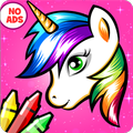 Unicorn Coloring Book - Games for Girls (No Ads)🎨