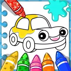 Autos Malbuch Kinderspiel APK Herunterladen