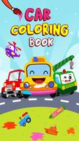 Cars Coloring Book Kids Game ポスター