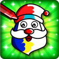 Christmas Coloring Book & Games for kids & family