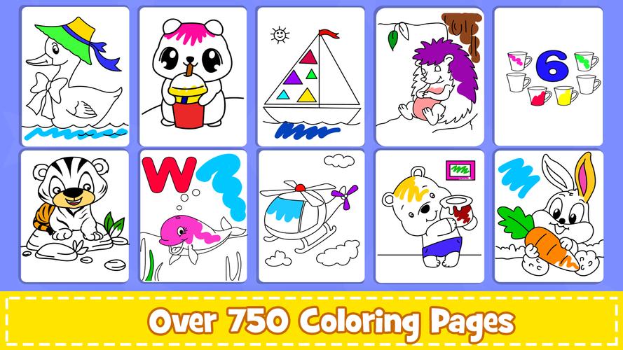Coloring Games : PreSchool Coloring Book for kids for Android - APK