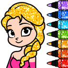 ikon Princess Coloring