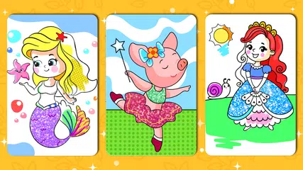 Princess Coloring Book Games XAPK 下載