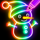 Glow Doodle - Color & Empate ícone