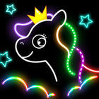 Unicorn Coloring icon