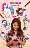 Buku Mewarnai Unicorn Anak poster