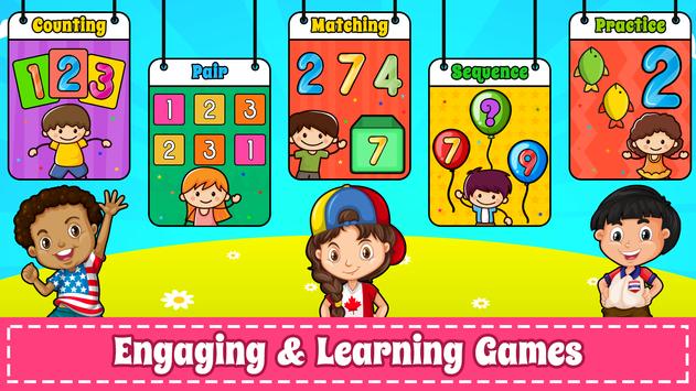Learn Numbers 123 Kids Free Game - Count & Tracing screenshot 13
