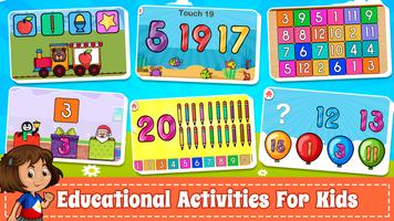 Learn 123 Numbers Kids Games اسکرین شاٹ 1