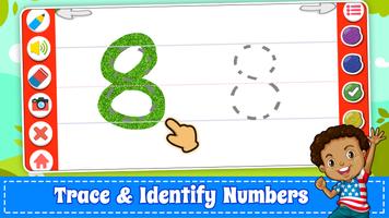 아이들을위한 숫자를 알아보십시오 - 123 카운팅 게임 스크린샷 2