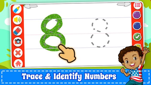 Learn Numbers 123 Kids Free Game - Count & Tracing screenshot 9