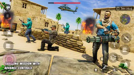 Descargar APK de Real Commando Shooting 3D: Counter Terrorist Games
