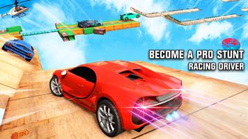 3 Schermata Ramp Car Stunts: Car Games