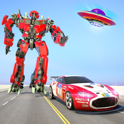 Rally Car Robot Transform Wars - Robot Game