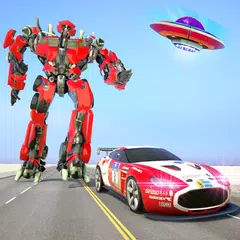 Baixar Rally Car Robot Transform Wars - Robot Game APK