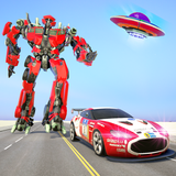 Rally Car Robot Transform أيقونة