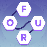 Four Letters Word Connect Game
