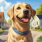 Trò chơi nuôi chó Sim Pet 3D simgesi