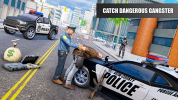Jeux de voitures de police Affiche