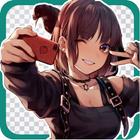 Anime Stickers for WhatsApp-Meme maker WAStickers‏ आइकन
