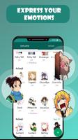 Anime Stickers for WhatsApp-Meme maker WAStickers‏ पोस्टर