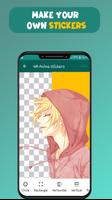 Anime Stickers for WhatsApp-Meme maker WAStickers‏ स्क्रीनशॉट 2