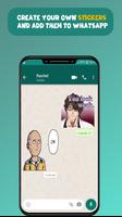 Autocollants animé pour le WhatsApp-Meme WASticker capture d'écran 3