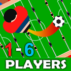 Foosball table soccer 1 2 3 4  icône