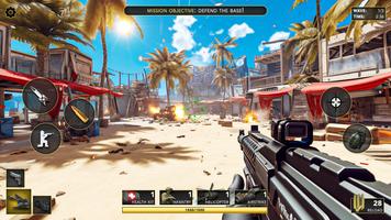 War Defense | Machine Gun Game screenshot 1