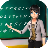 anime school meisje leraar