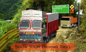 Indian Cargo Truck Affiche
