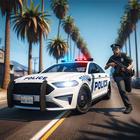 Police Simulator: Car Geme 3d icône