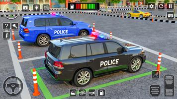 US Police Car Parking Games captura de pantalla 1