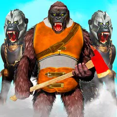 Apes War Gun Shooting Games XAPK Herunterladen