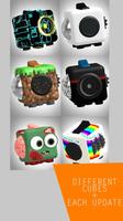 Fidget Cube 3D syot layar 3