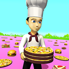 Crazy Food Race Game: 3d Games Zeichen