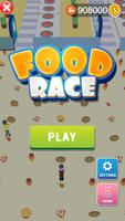 Crazy Food Race Game: 3d Games Plakat